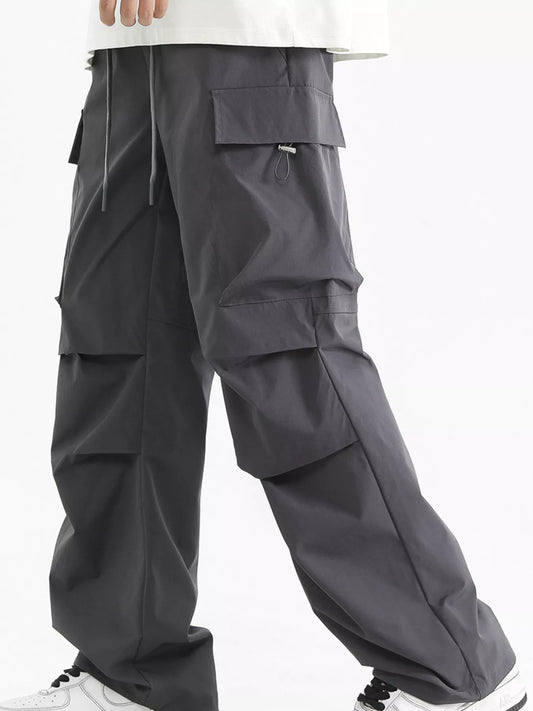 Touch of Olive Waterproof Cargo Pants with Utility Pockets