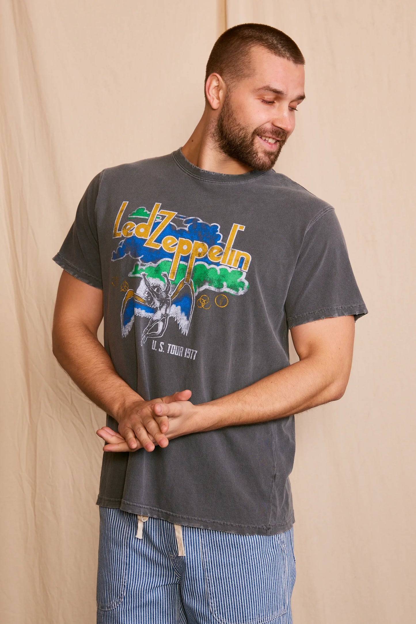 U.S Tour 1977 Tee in Cotton Blend