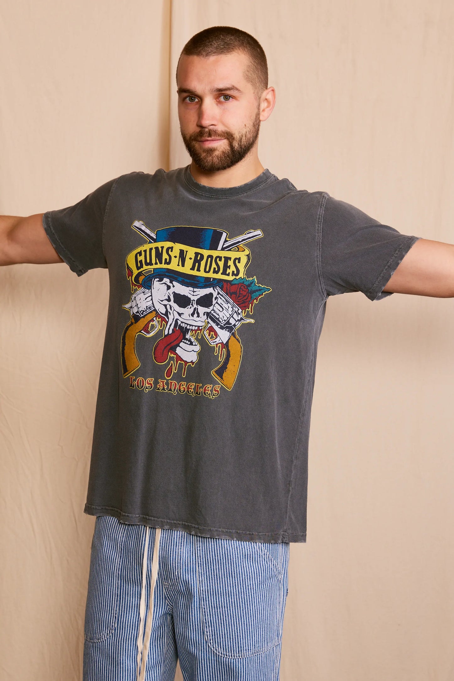 Top Hat Skull Tee in Organic Cotton