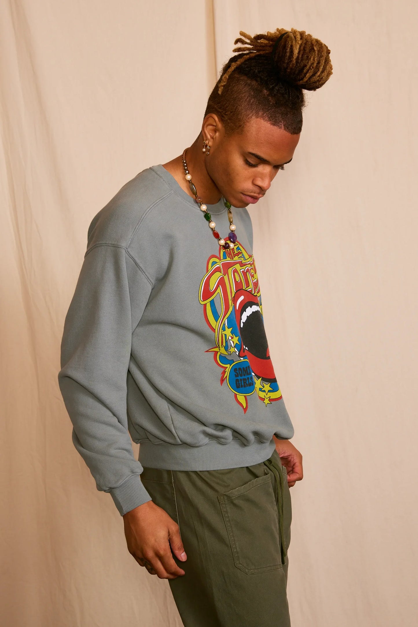Vintage Some Girls Sweatshirt in Organic Cotton