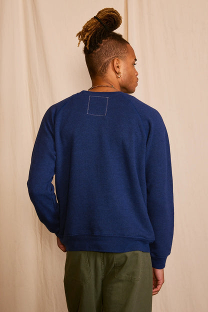 Rambo Fleece Sweatshirt in Recycled Cotton Blend