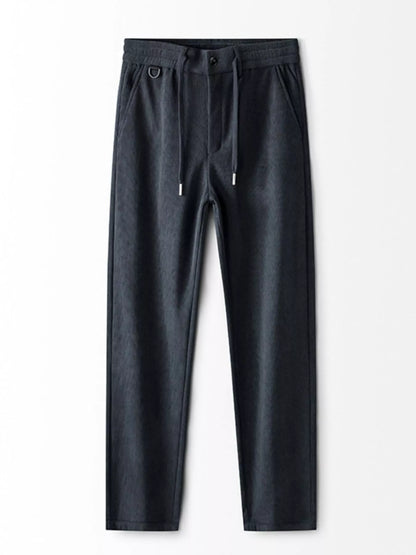 Straight-Leg Drawstring Sweatpants