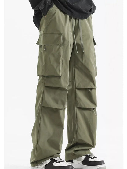 Touch of Olive Waterproof Cargo Pants with Utility Pockets
