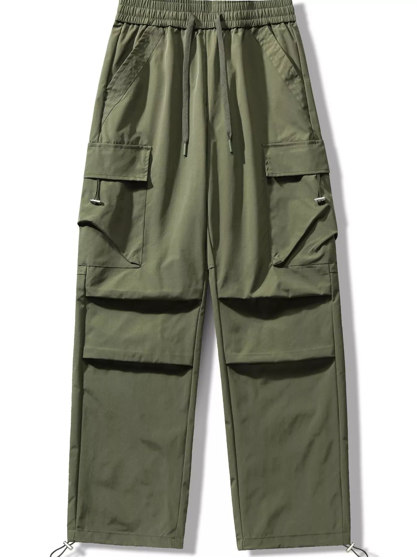 Touch of Olive Waterproof Cargo Pants with Utility Pockets