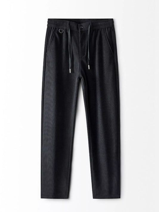 Straight-Leg Drawstring Sweatpants