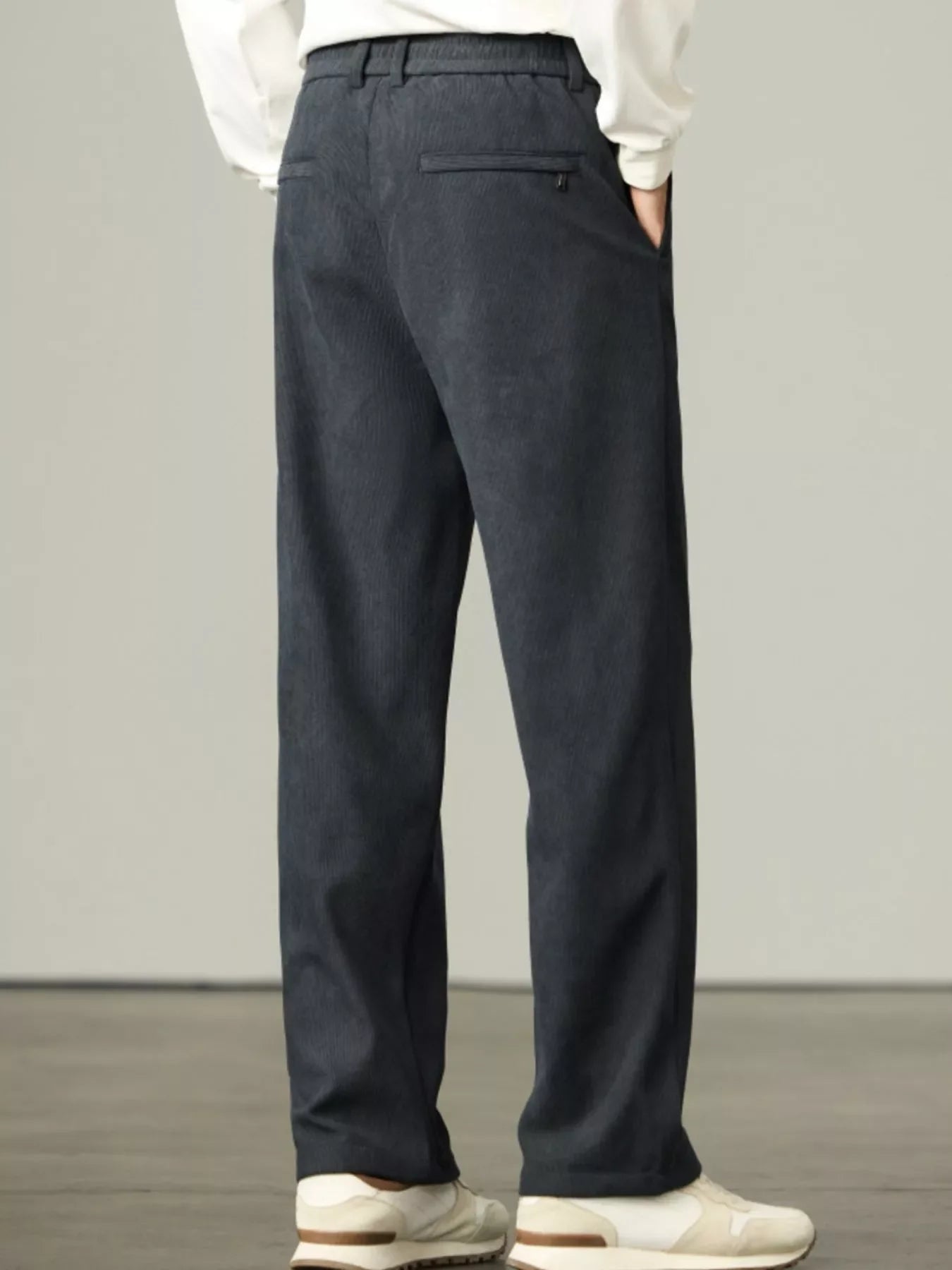 Straight-Leg Drawstring Sweatpants
