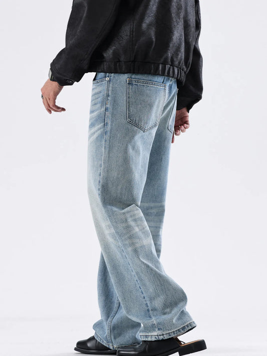 Denim Love Sky Washed Wide Leg Jeans