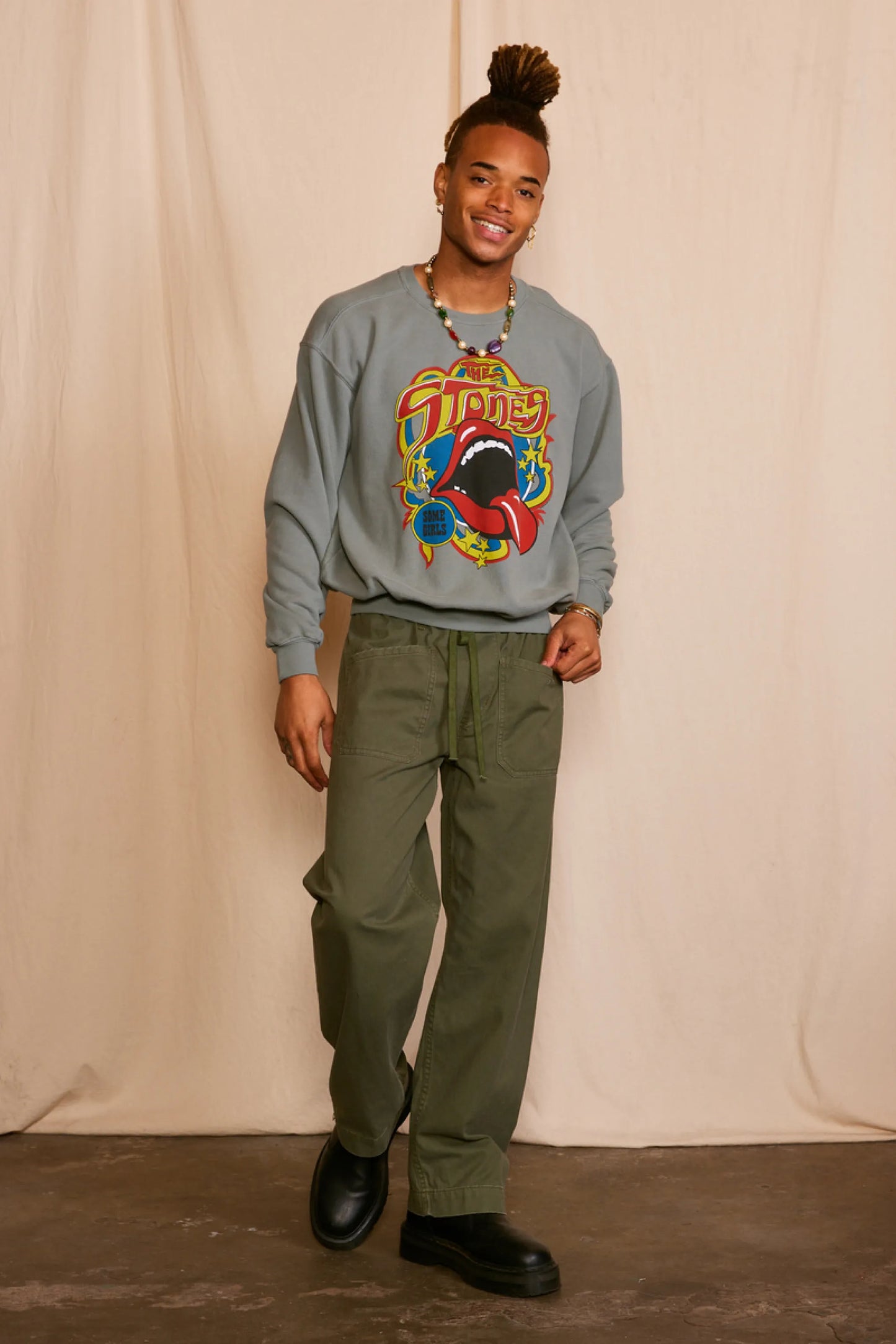 Vintage Some Girls Sweatshirt in Organic Cotton