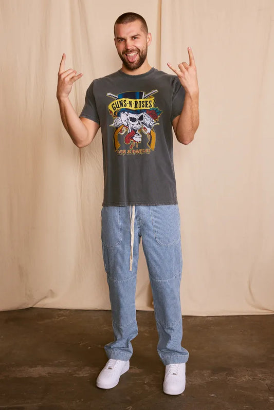 Top Hat Skull Tee in Organic Cotton