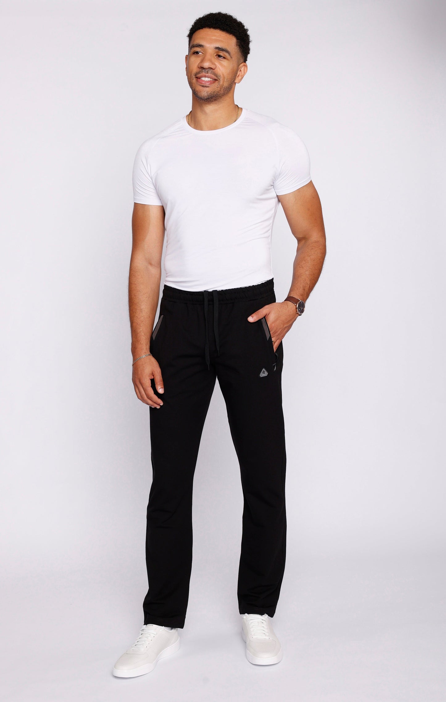 Solid All-Day Comfort Athletic Sweatpants